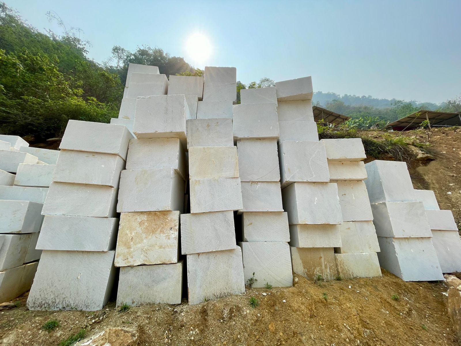 White Stone Blocks